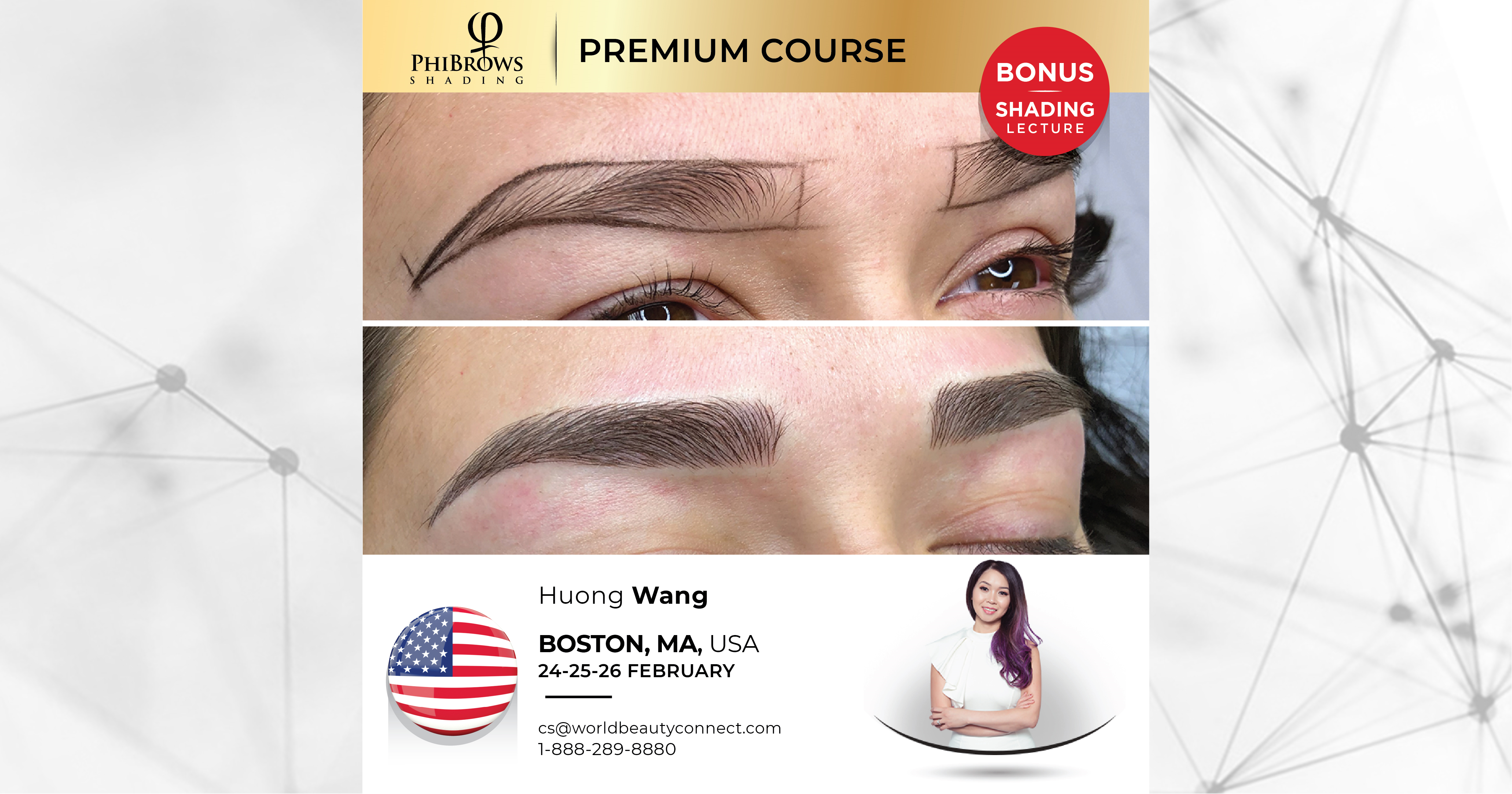 000645 3Day Phibrows Microblading Training Course Official