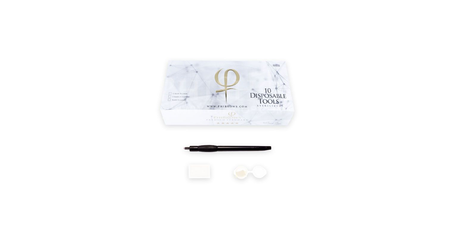 PhiBrows Disposable Tools 18 Eccentric 10pcs Box: Official Phishop USA ...