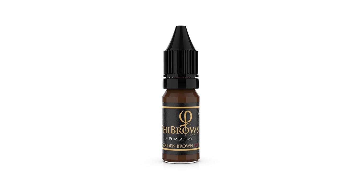 PhiBrows Goldenbrown SUP Pigment 10ml: Official Phishop USA