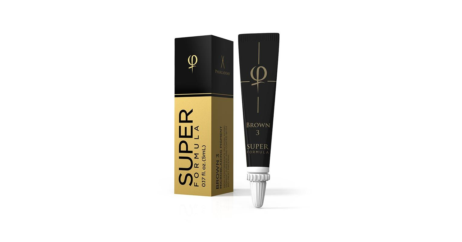 メイク道具・化粧小物 phibrows PhiContour Brown SUPER Phibrows Brown 2 SUPER - 1pc – The Beauty Ink Store by Brows